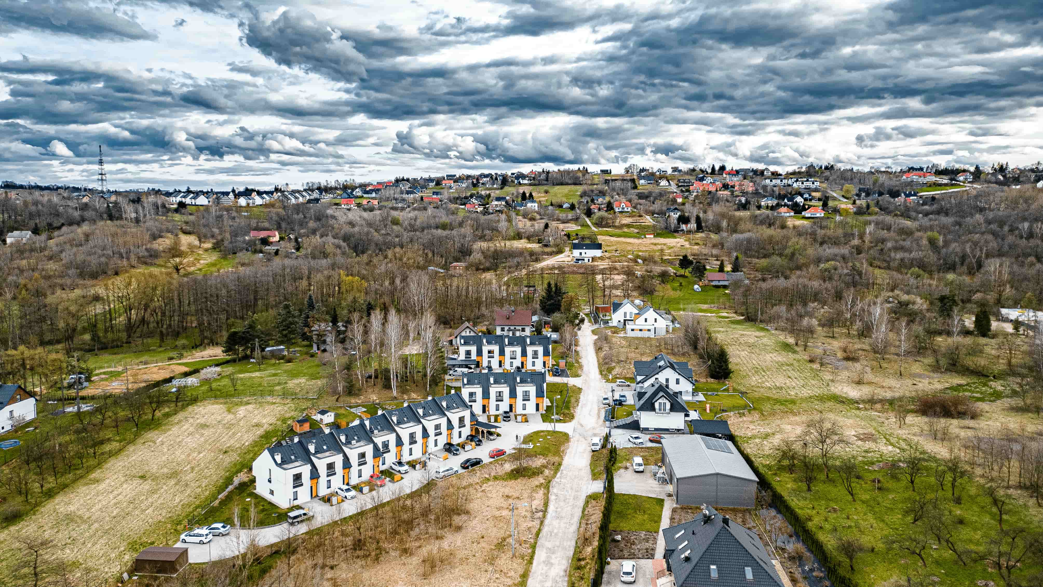 Panorama osiedla Kopce w Wieliczce, oryginalne zdjęcie z kopce.pl